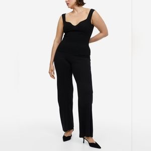 BNWT H&M jersey crop pants